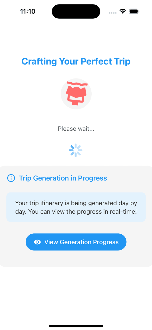 AI-Powered Trip Generation